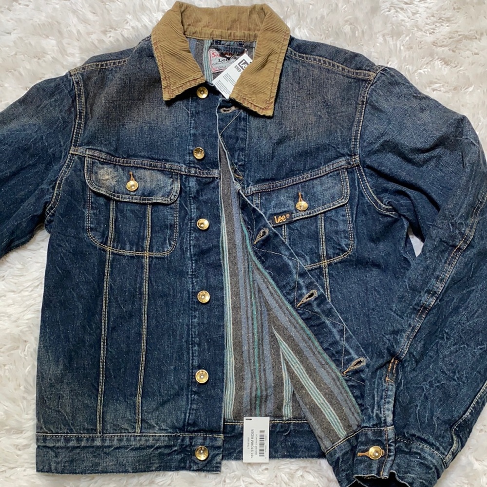 Lee 101 Storm Rider Blanket Lined Denim Jacket